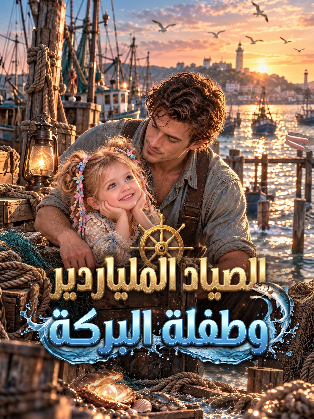 الصياد الملياردير وطفلة البركة